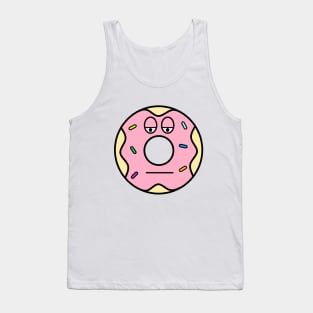 The Unamused Donut Tank Top